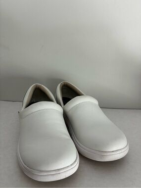 Cherokee Melody Workwear Slip Resistant Slip-On White Nursing Shoes 10M